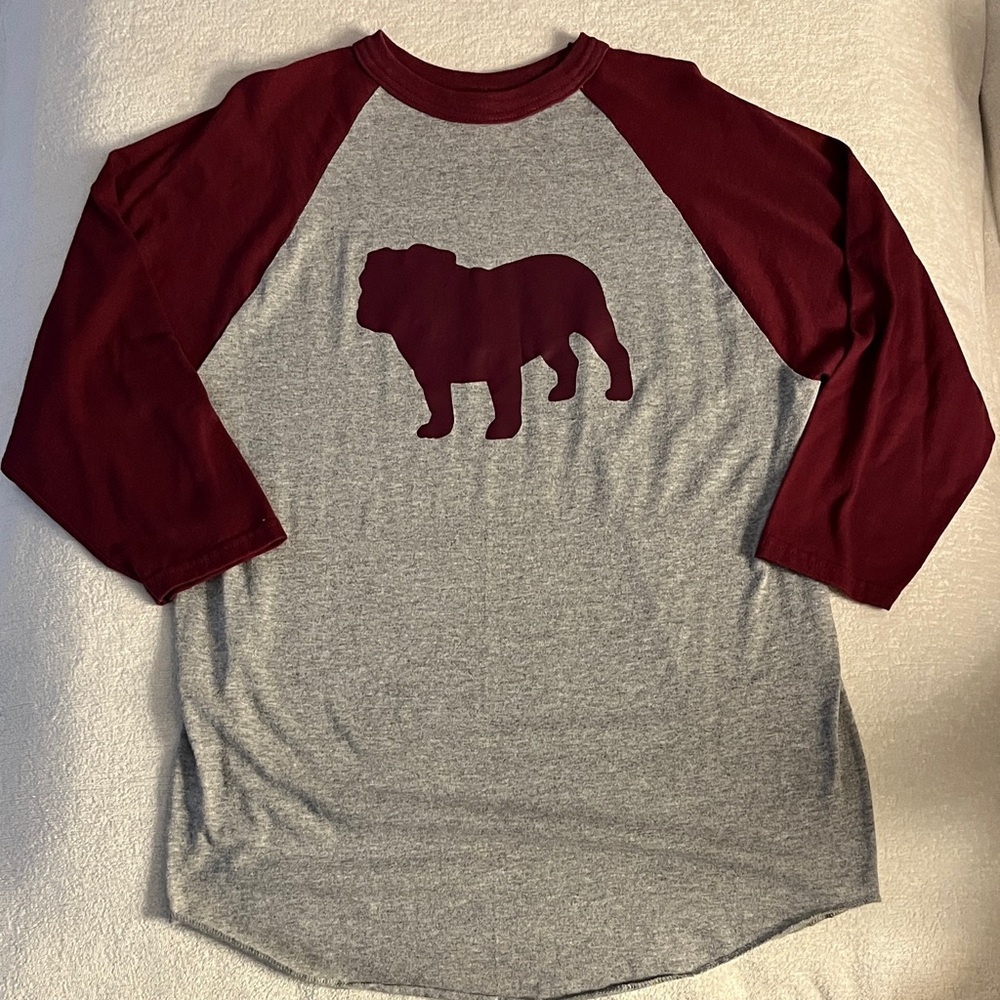 Baseball MSU Bulldog Tee